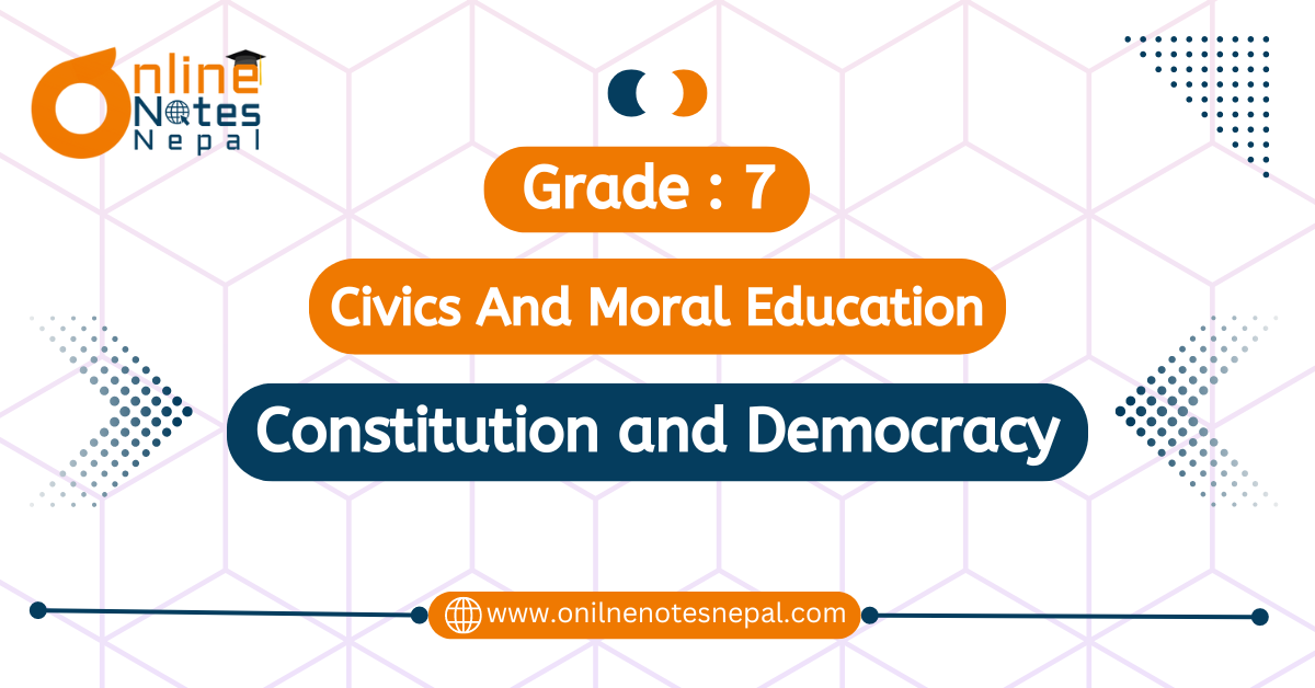 Constitution and Democracy